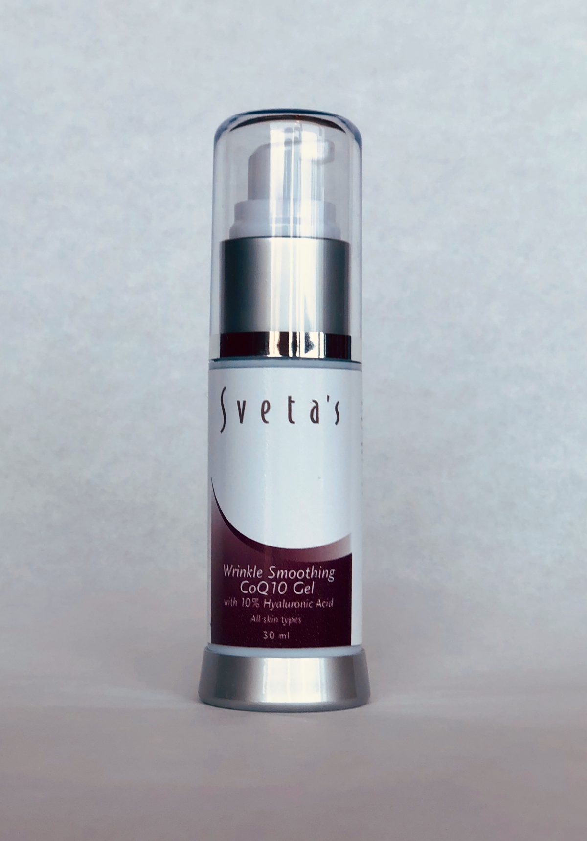 Wrinkle Smoothing CoQ10 Gel Sveta's Skin & Body Therapy